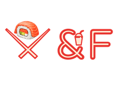 X&F Sushi logo